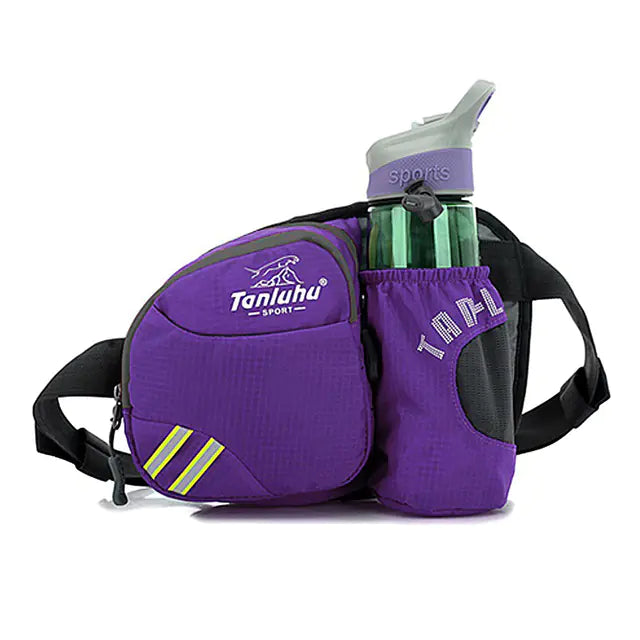Women’s Running Waist Bag with Water Bottle Holder