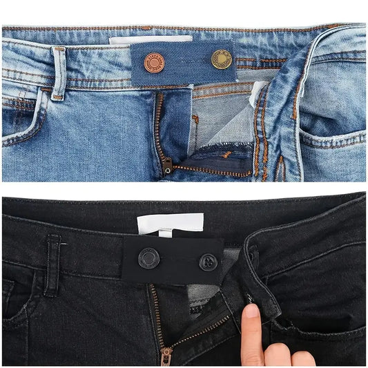 2pcs Waist Extender Button for Jeans and Trousers