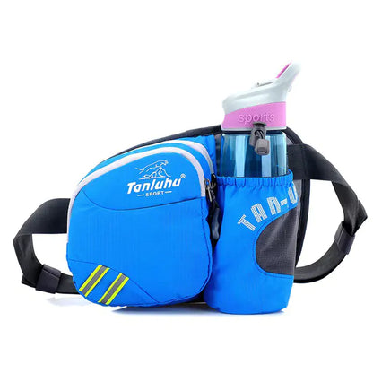 Women’s Running Waist Bag with Water Bottle Holder