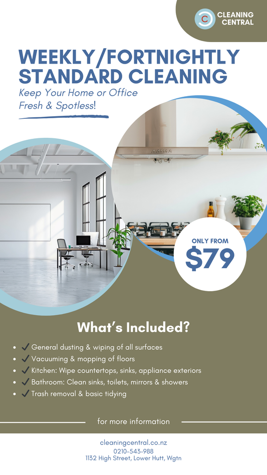 Basic Weekly Cleaning – $79 for 2 Hours