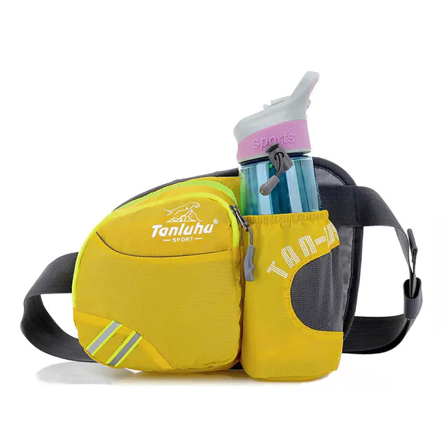 Women’s Running Waist Bag with Water Bottle Holder