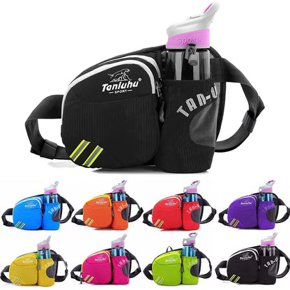 Women’s Running Waist Bag with Water Bottle Holder