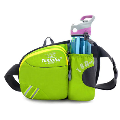 Women’s Running Waist Bag with Water Bottle Holder