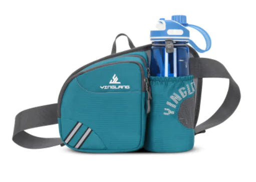 Women’s Running Waist Bag with Water Bottle Holder